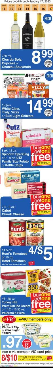 Harris Teeter ad - 01/11/2023 - 01/17/2023. Page 12