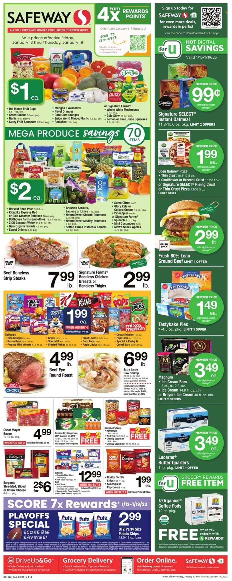 Safeway ad - 01/13/2023 - 01/19/2023. Page 1