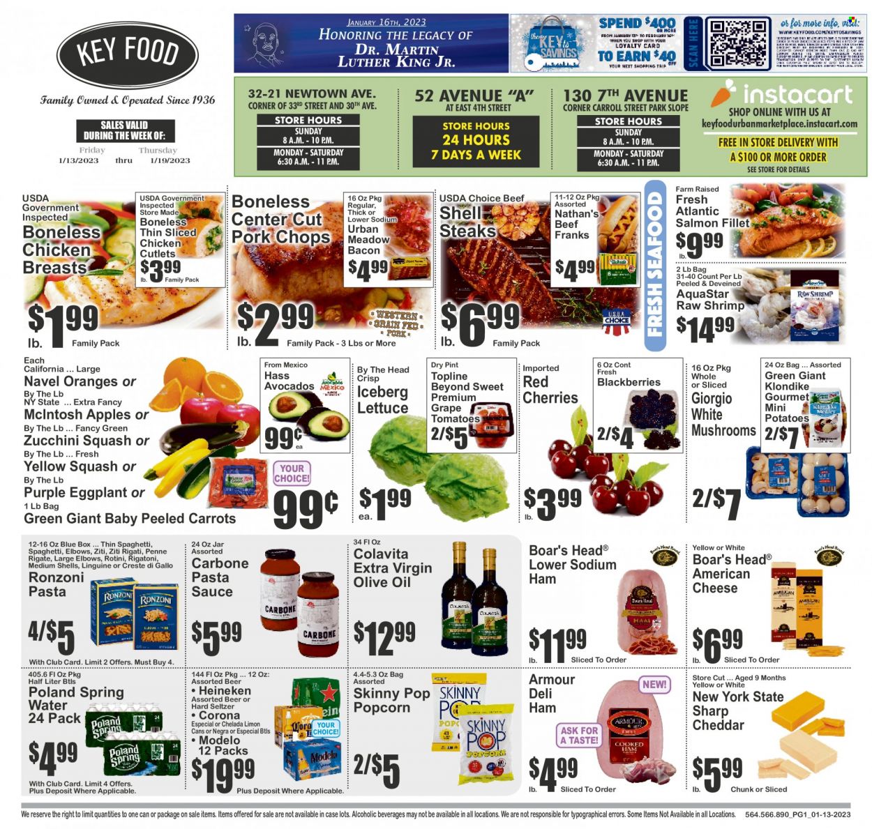 Key Food ad - 01/13/2023 - 01/19/2023. Page 1