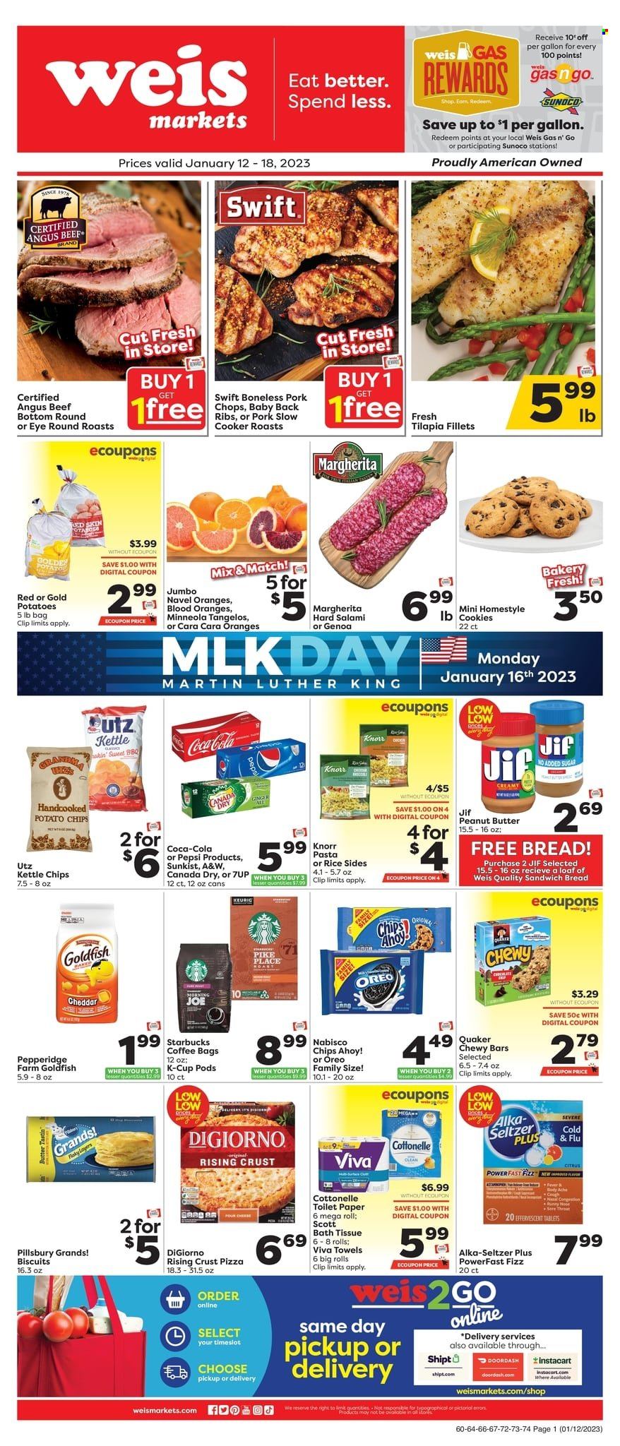 Weis ad - 01/12/2023 - 01/18/2023. Page 1