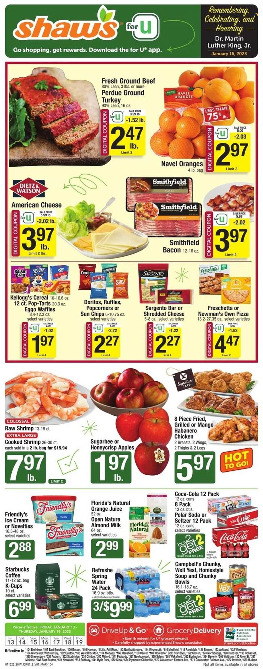 Shaw’s ad - 01/13/2023 - 01/19/2023. Page 1