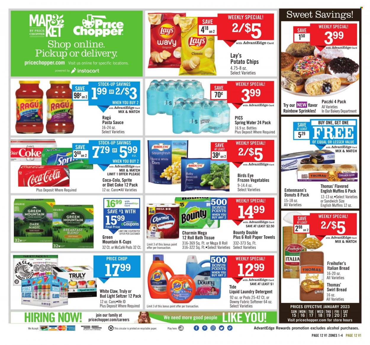 Price Chopper ad - 01/15/2023 - 01/21/2023. Page 12