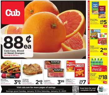 Cub Foods Flyer - 01/15/2023 - 01/21/2023.