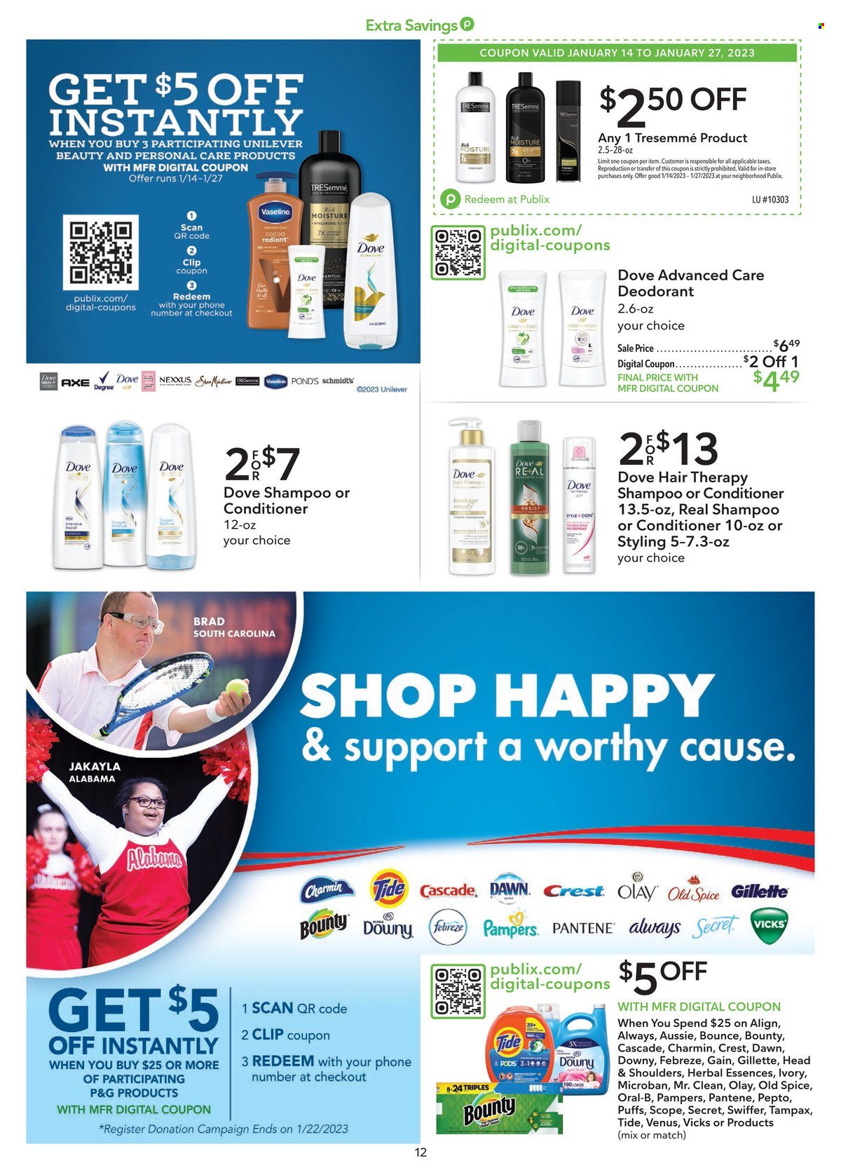 Publix ad - 01/14/2023 - 01/27/2023. Page 12