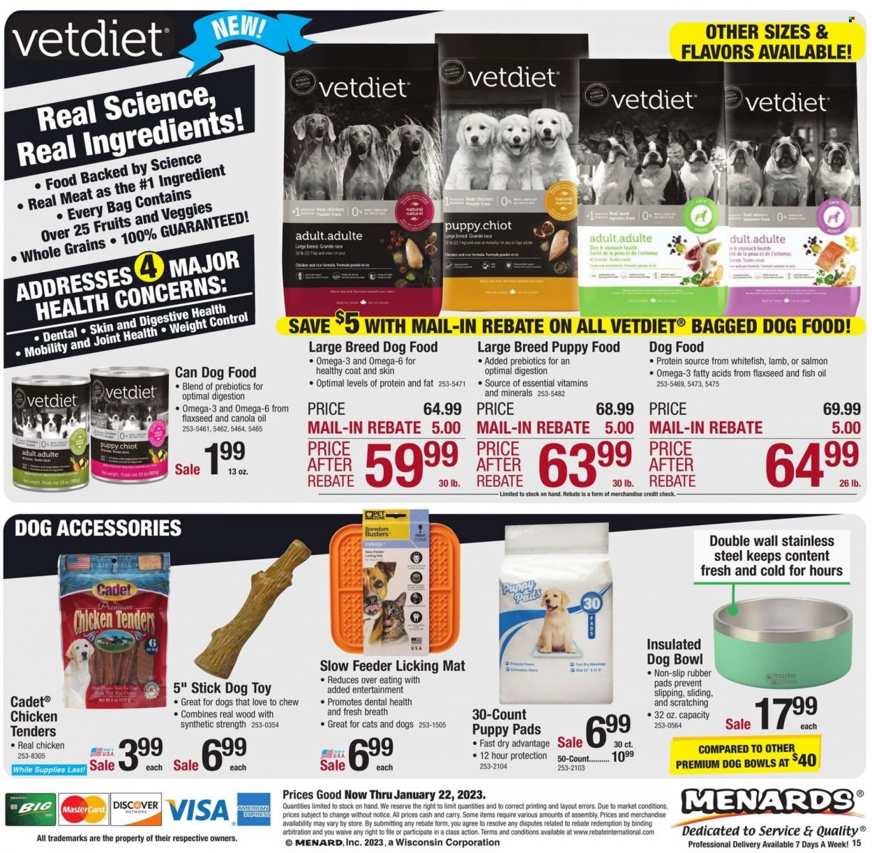 Menards ad - 01/15/2023 - 01/22/2023. Page 20
