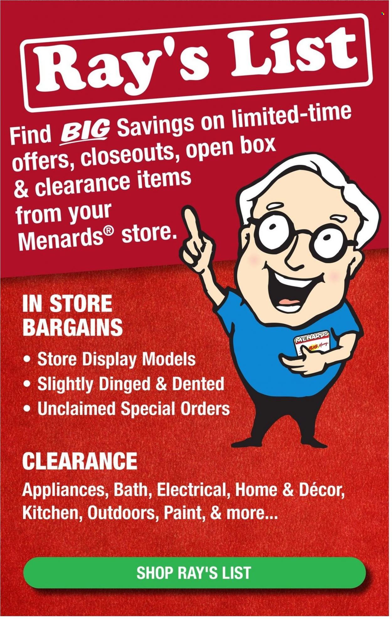 Menards ad - 01/15/2023 - 01/22/2023. Page 30