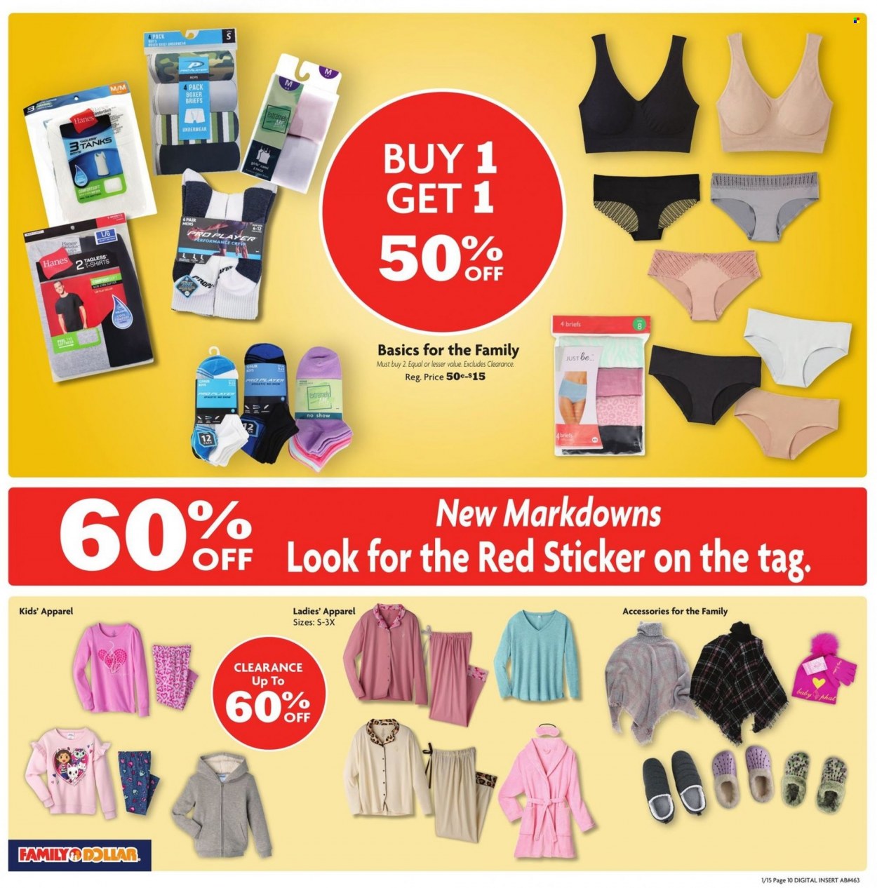 Family Dollar ad - 01/15/2023 - 01/21/2023. Page 12
