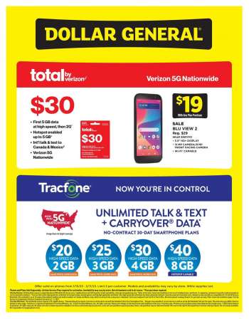 Dollar General Flyer - January 15, 2023 - February 11, 2023.