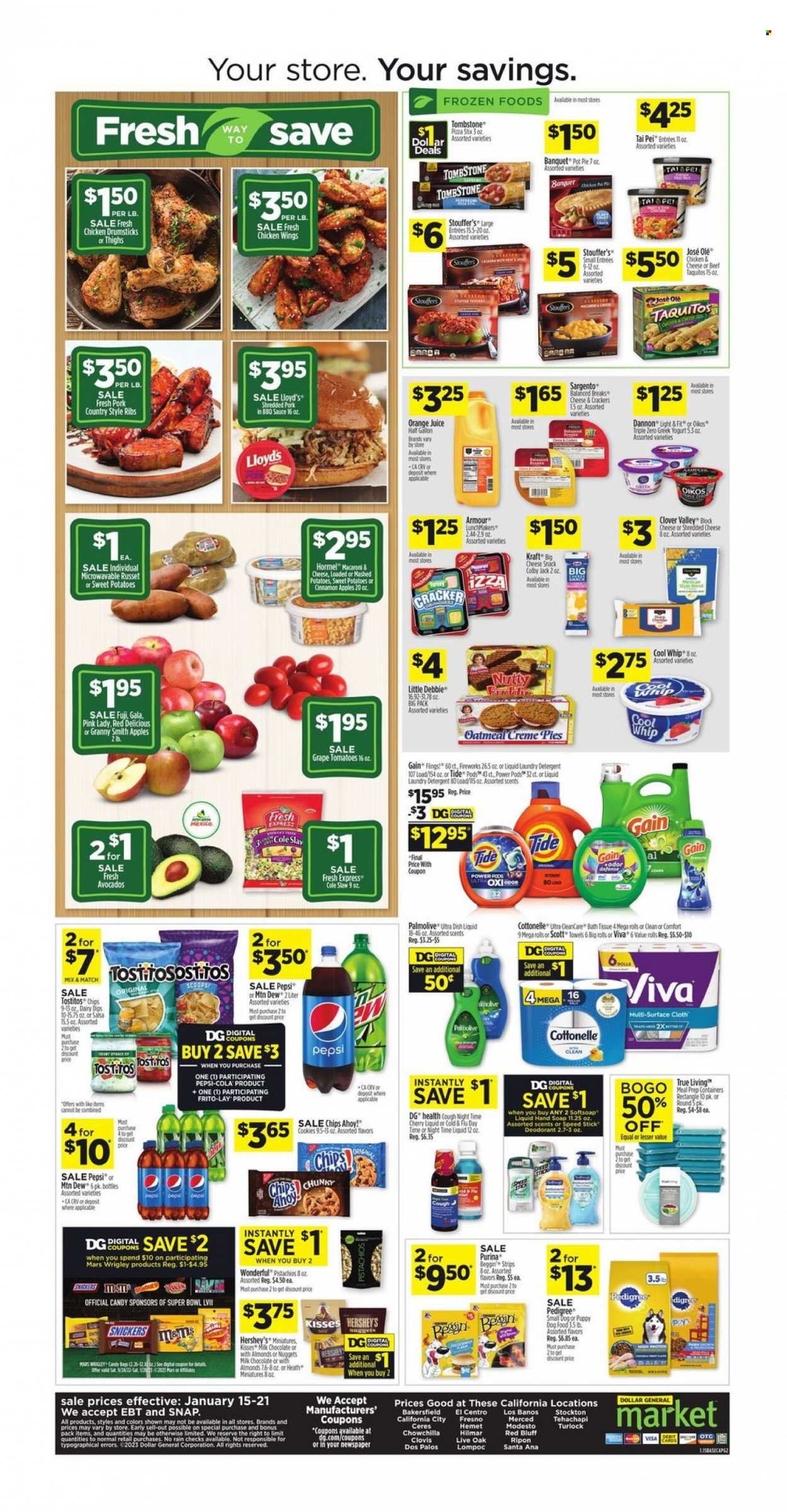 Dollar General ad - 01/15/2023 - 01/21/2023. Page 2