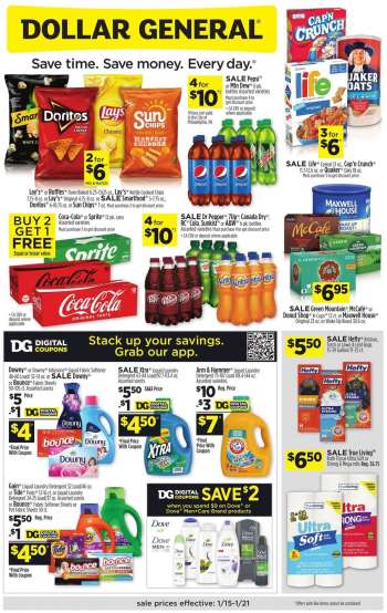 Dollar General Flyer - 01/15/2023 - 01/21/2023.