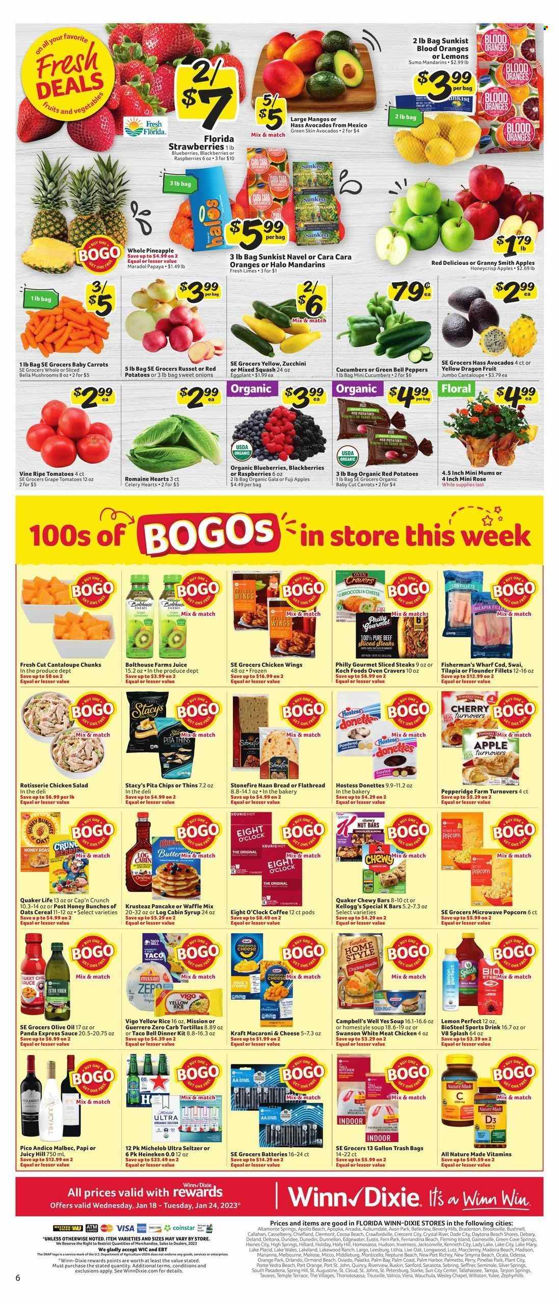 Winn Dixie ad - 01/18/2023 - 01/24/2023. Page 6