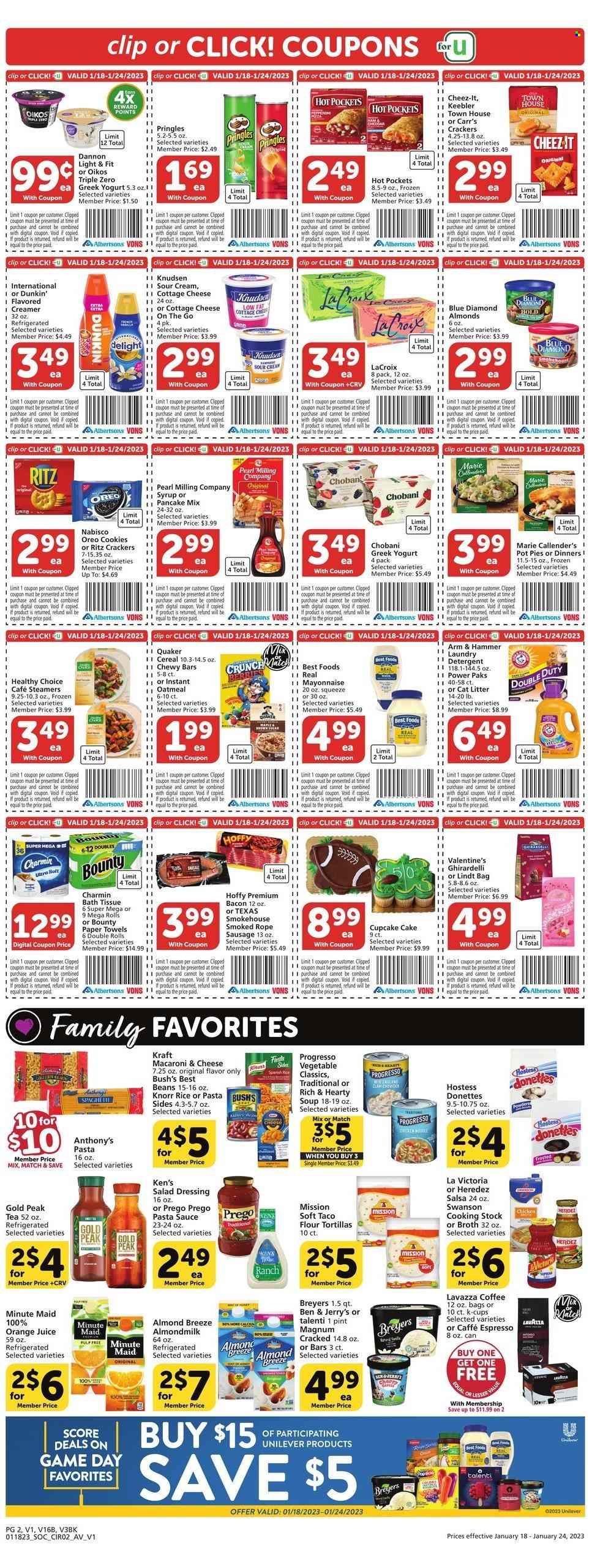 Albertsons ad - 01/18/2023 - 01/24/2023. Page 2