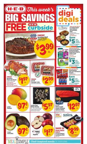 H-E-B Flyer - 01/18/2023 - 01/24/2023.