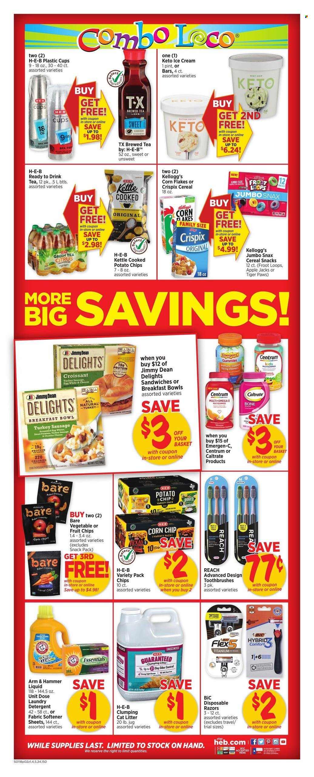 H-E-B ad - 01/18/2023 - 01/24/2023. Page 2