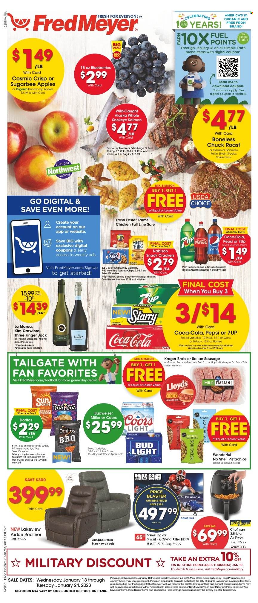 Fred Meyer ad - 01/18/2023 - 01/24/2023. Page 1