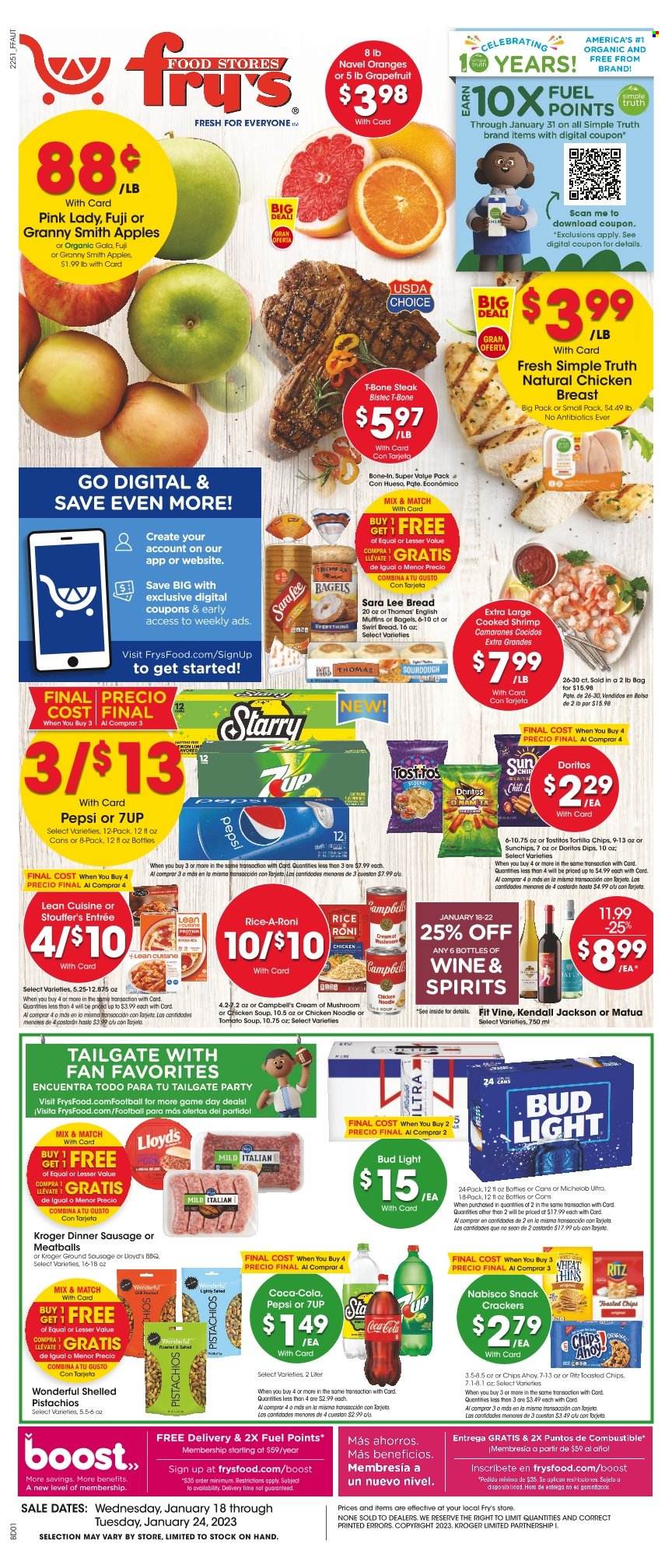 Fry’s ad - 01/18/2023 - 01/24/2023. Page 1