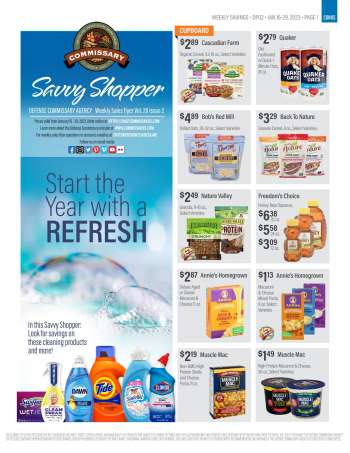 Commissary Flyer - 01/16/2023 - 01/29/2023.