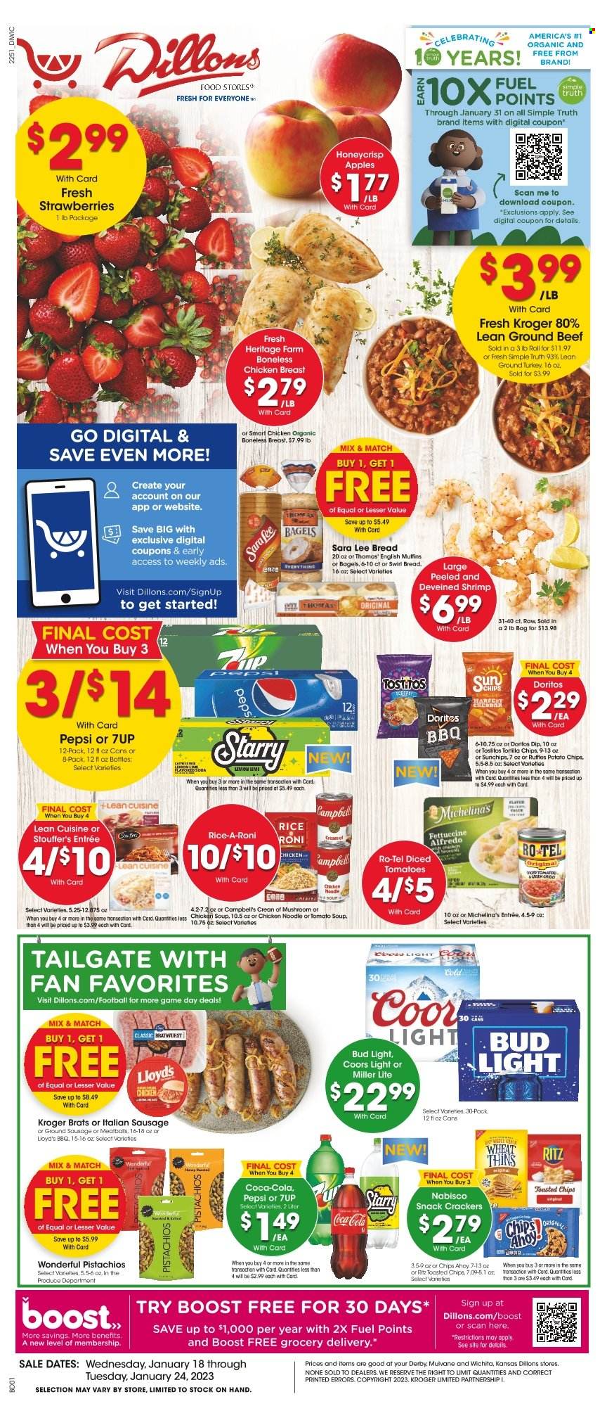 Dillons ad - 01/18/2023 - 01/24/2023. Page 1