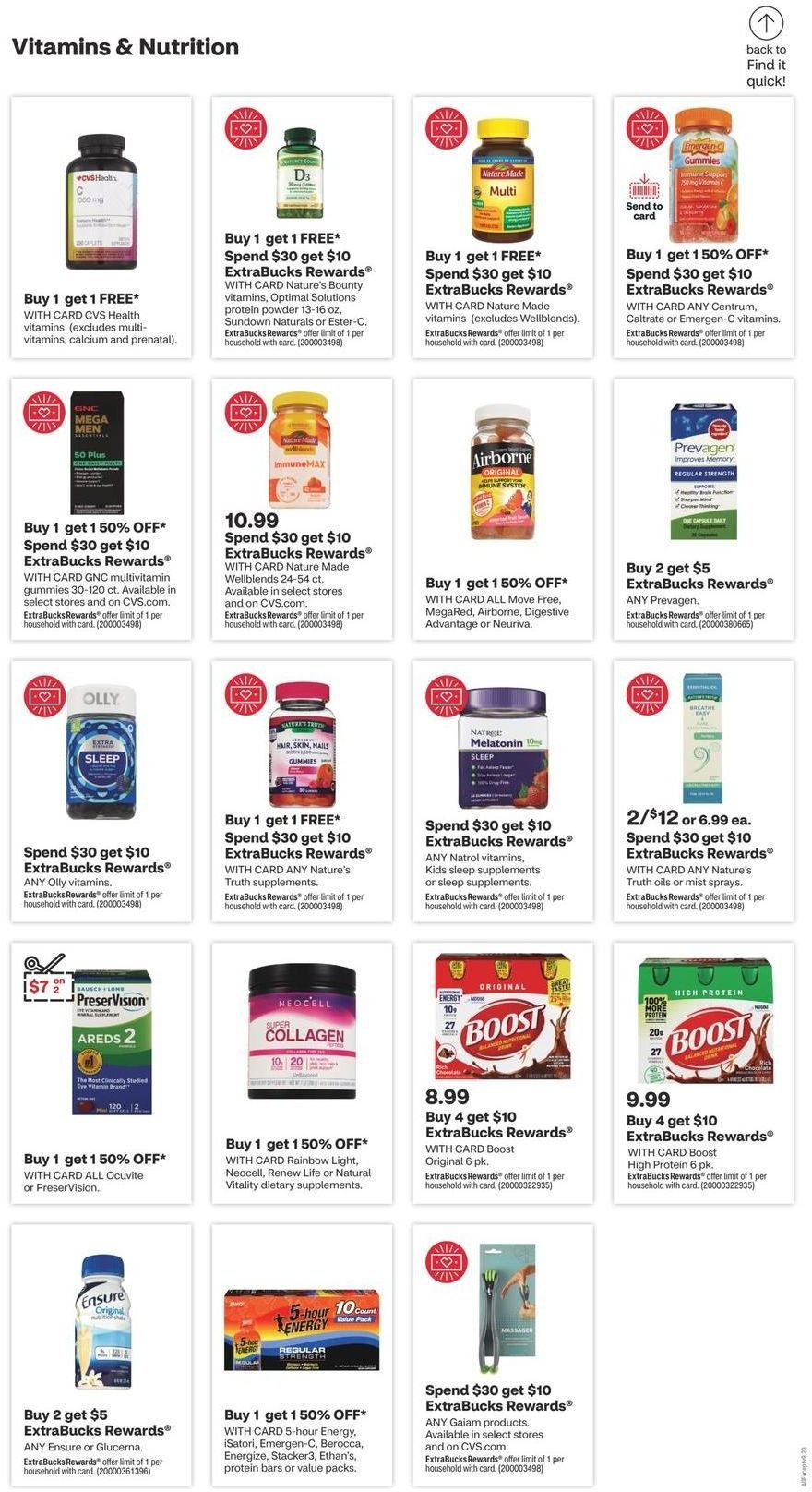 CVS Pharmacy ad - 01/15/2023 - 01/21/2023. Page 7
