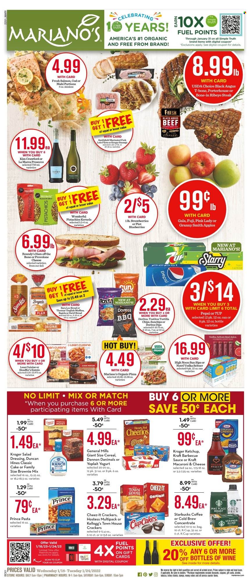 Mariano’s ad - 01/18/2023 - 01/24/2023. Page 1