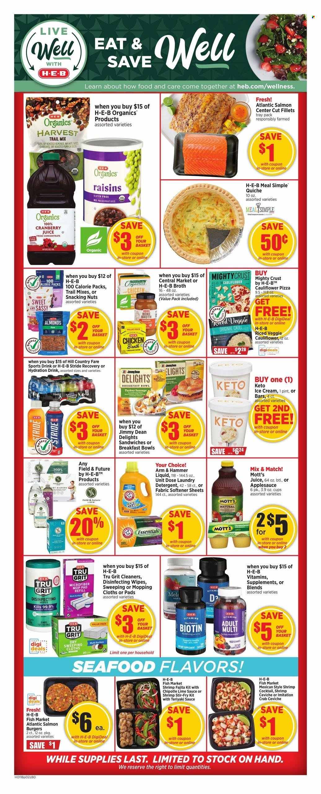 H-E-B ad - 01/18/2023 - 01/24/2023. Page 2