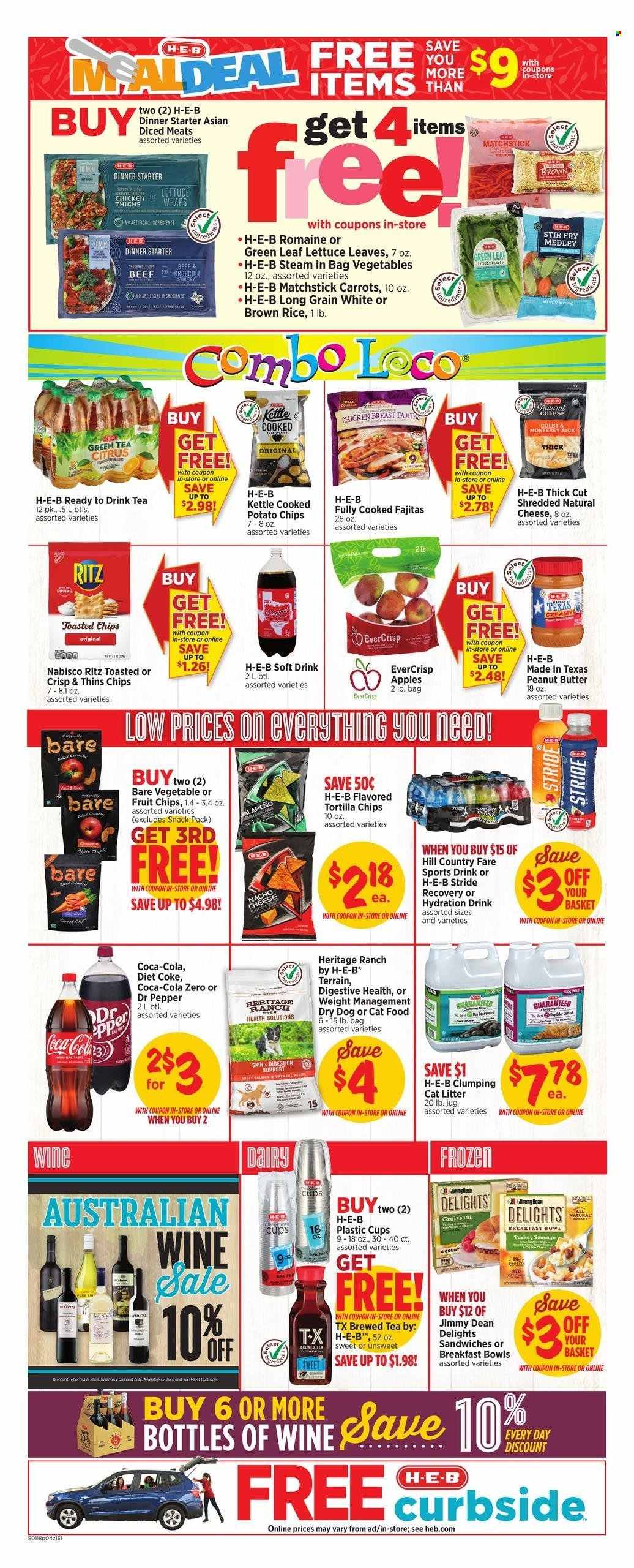 H-E-B ad - 01/18/2023 - 01/24/2023. Page 4