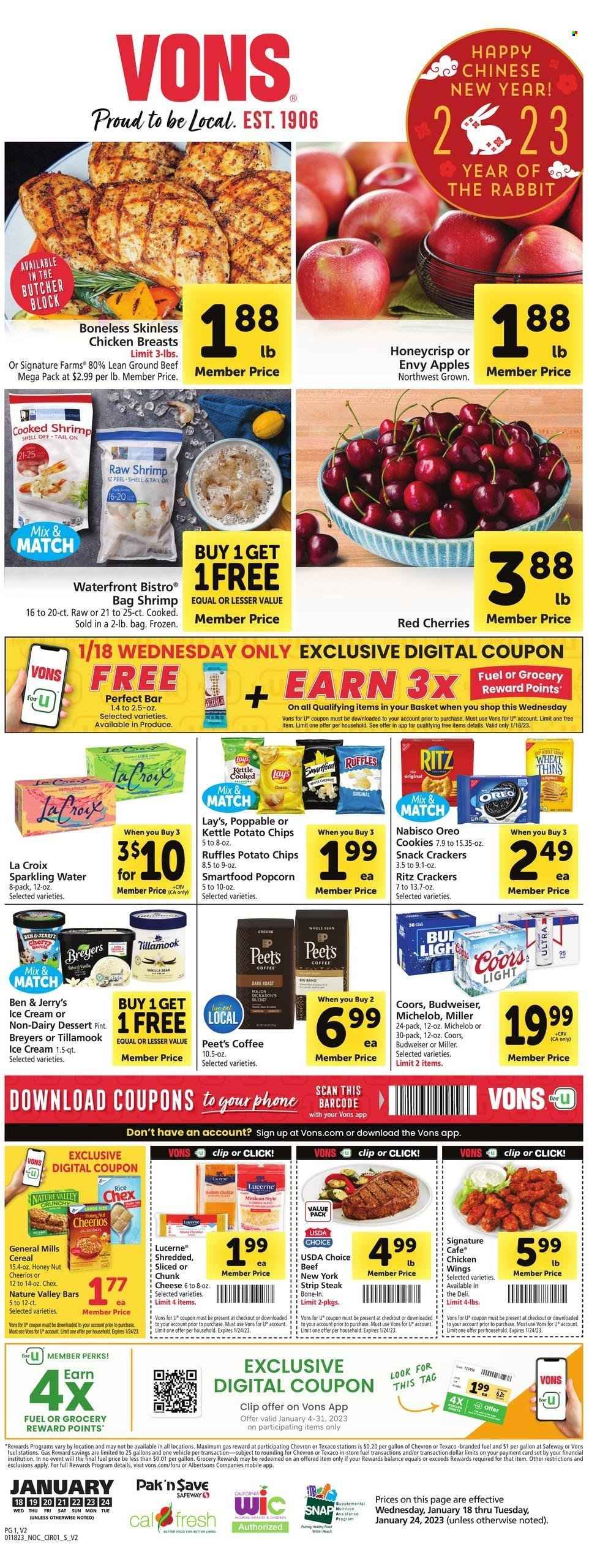 Vons ad - 01/18/2023 - 01/24/2023. Page 1