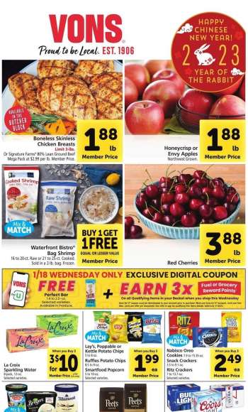 Vons Flyer - 01/18/2023 - 01/24/2023.