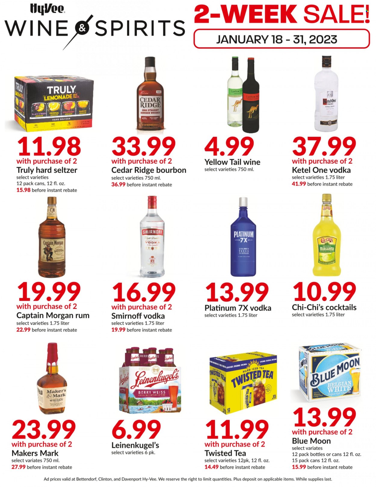 Hy-Vee ad - 01/18/2023 - 01/31/2023. Page 1