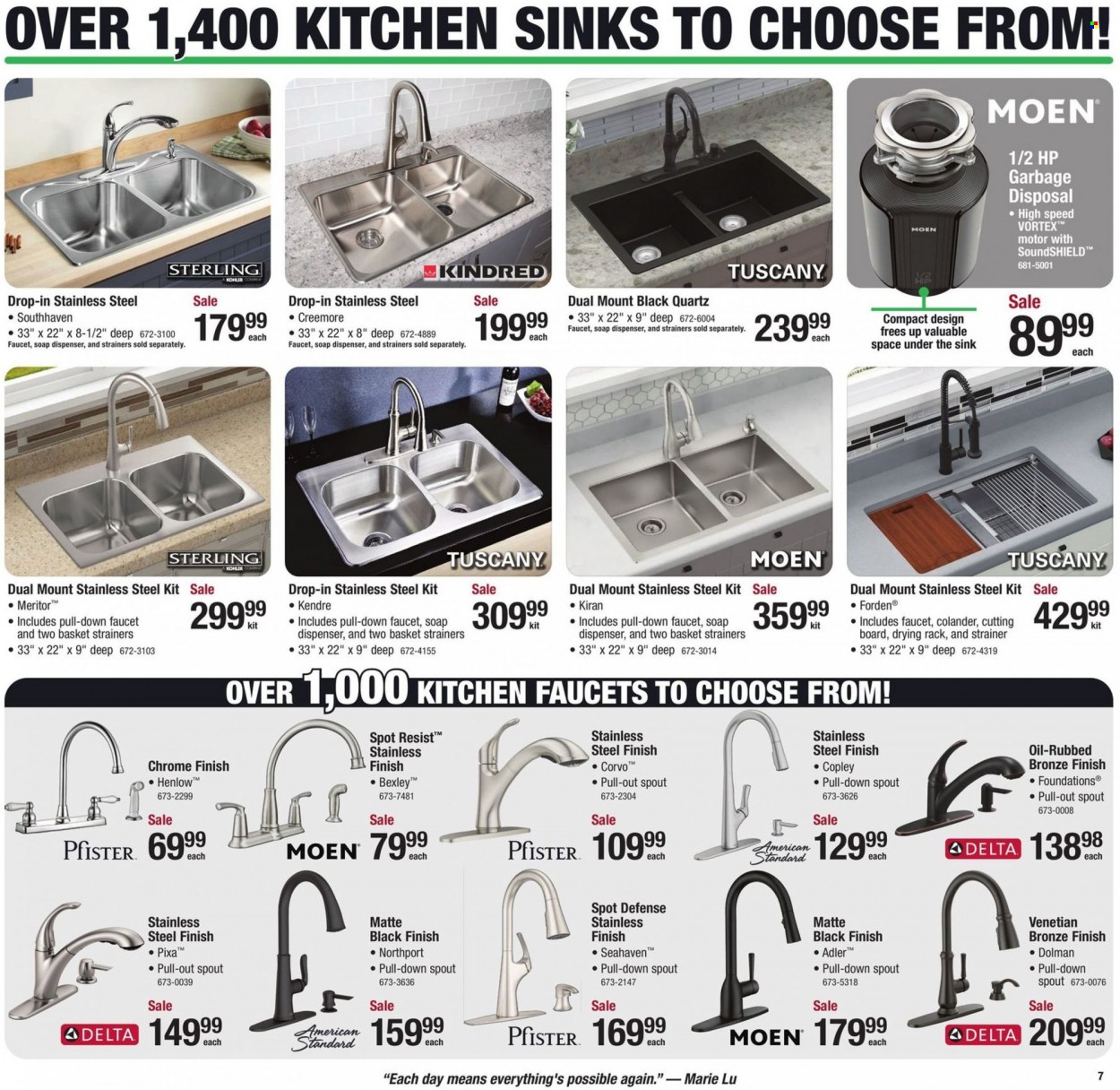 Menards ad - 01/19/2023 - 02/05/2023. Page 9