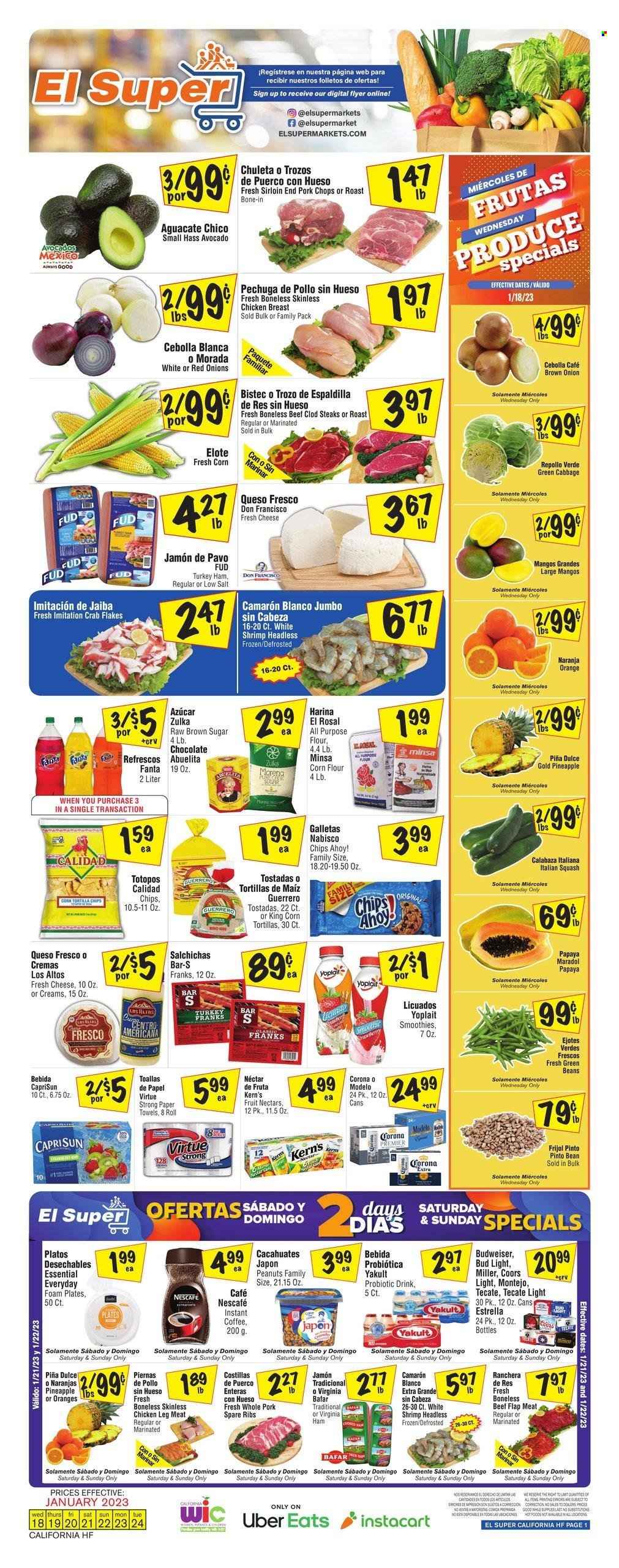 El Super ad - 01/18/2023 - 01/24/2023. Page 1