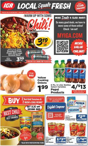 IGA Flyer - 01/18/2023 - 01/24/2023.