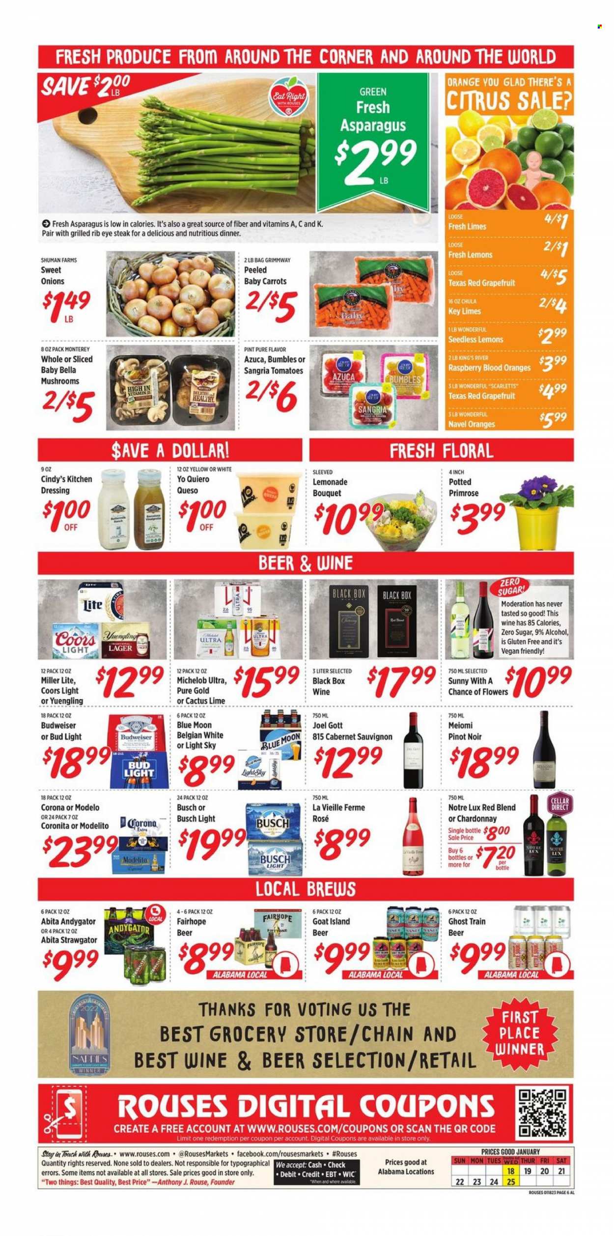 Rouses Markets ad - 01/18/2023 - 01/25/2023. Page 6