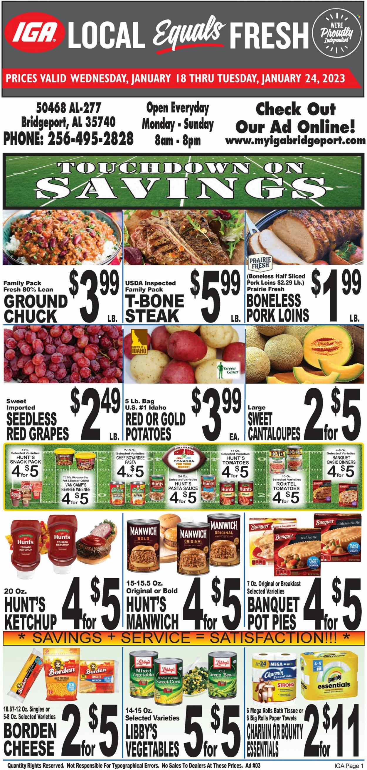 IGA ad - 01/18/2023 - 01/24/2023. Page 1