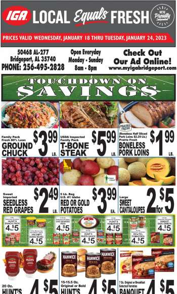 IGA Flyer - 01/18/2023 - 01/24/2023.