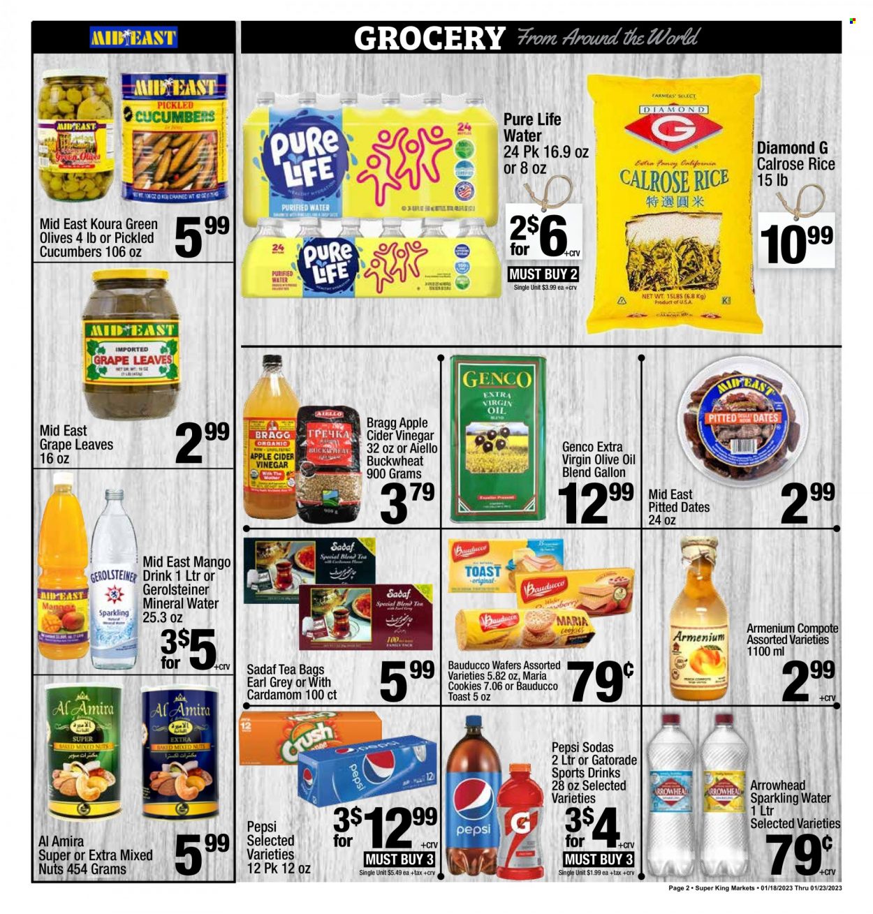 Super King Markets ad - 01/18/2023 - 01/24/2023. Page 2
