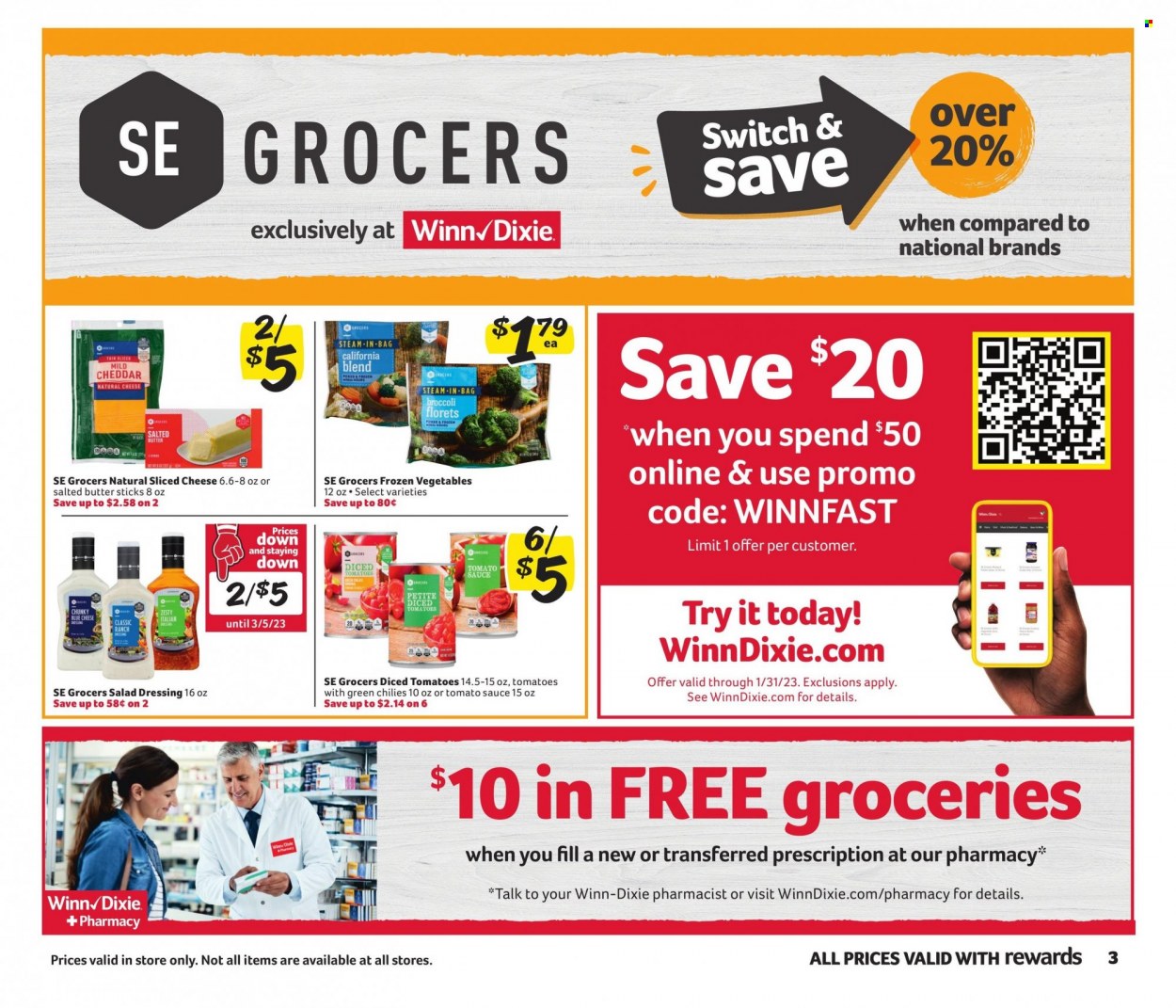 Winn Dixie ad - 01/18/2023 - 01/31/2023. Page 3