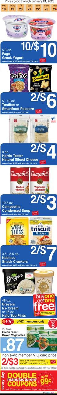 Harris Teeter ad - 01/18/2023 - 01/24/2023. Page 12