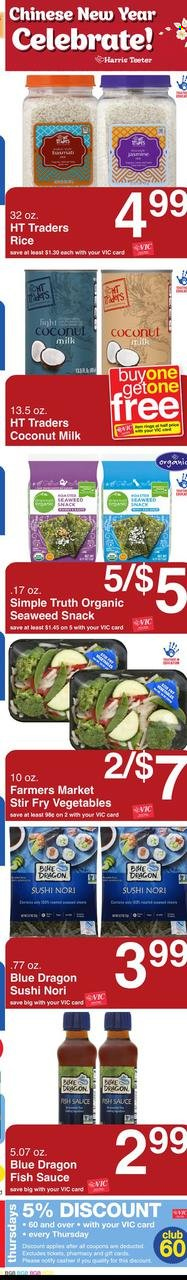 Harris Teeter ad - 01/18/2023 - 01/24/2023. Page 13