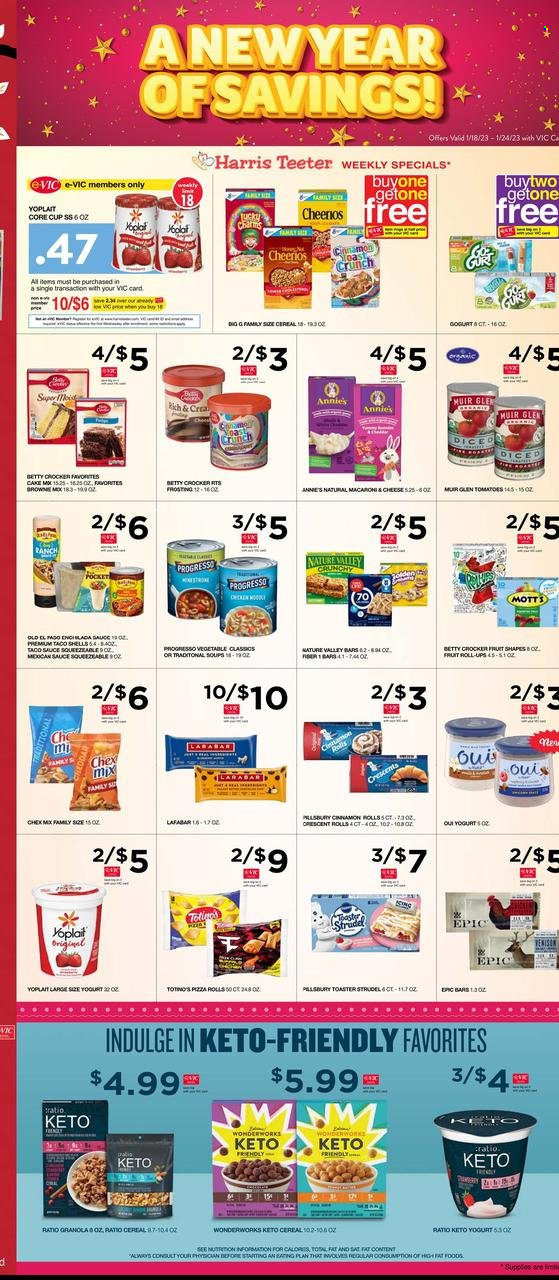 Harris Teeter ad - 01/18/2023 - 01/24/2023. Page 8