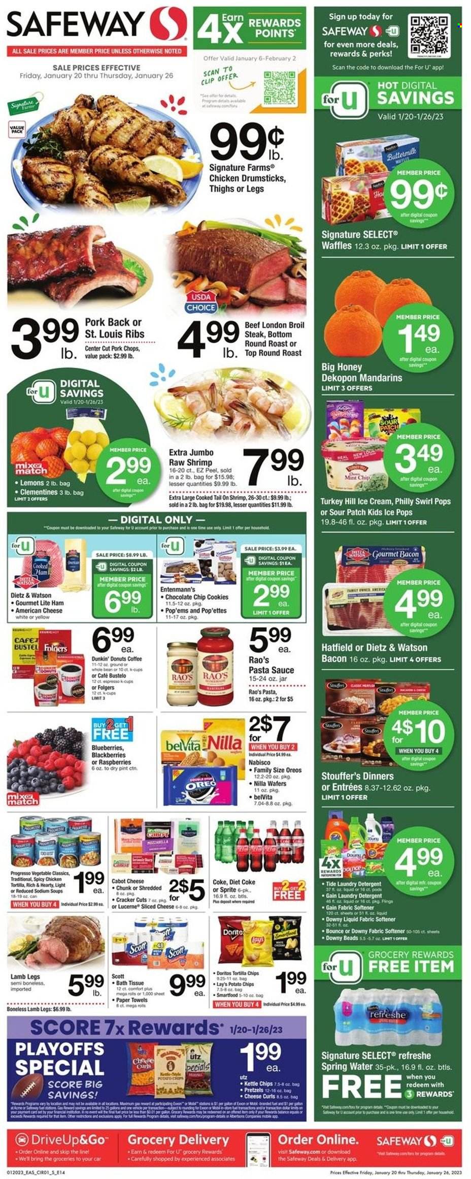 Safeway ad - 01/20/2023 - 01/26/2023. Page 1