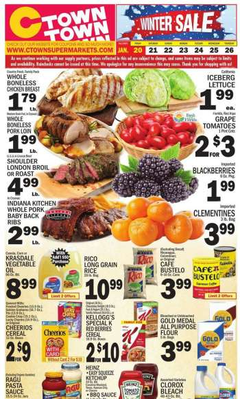 C-Town Flyer - 01/20/2023 - 01/26/2023.
