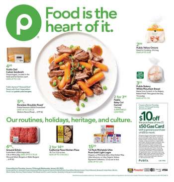 Publix Flyer - 01/19/2023 - 01/25/2023.
