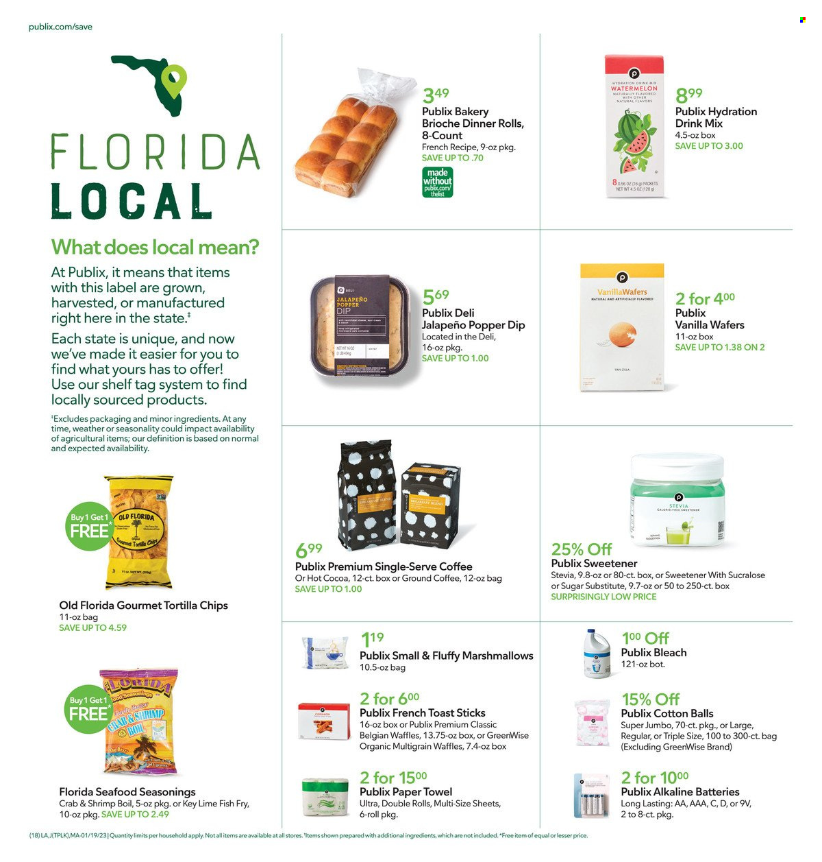 Publix ad - 01/19/2023 - 01/25/2023. Page 18