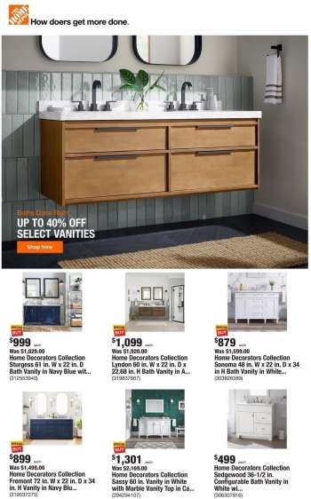 The Home Depot Flyer - 01/05/2023 - 01/26/2023.