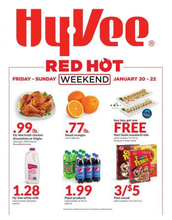 Hy-Vee Flyer - 01/20/2023 - 01/22/2023.