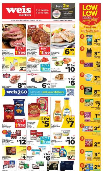 Weis Flyer - 01/19/2023 - 01/25/2023.