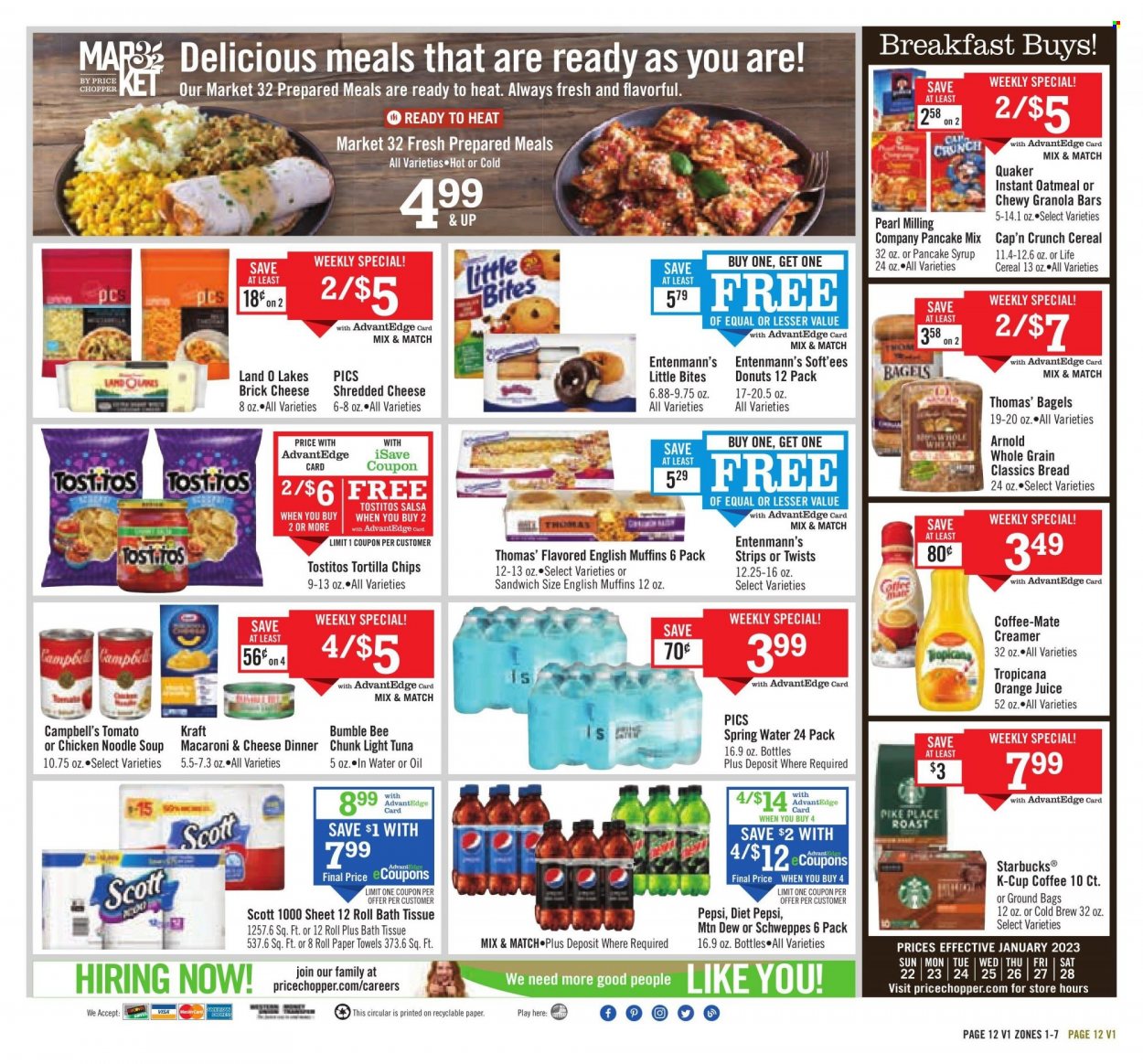 Price Chopper ad - 01/22/2023 - 01/28/2023. Page 12