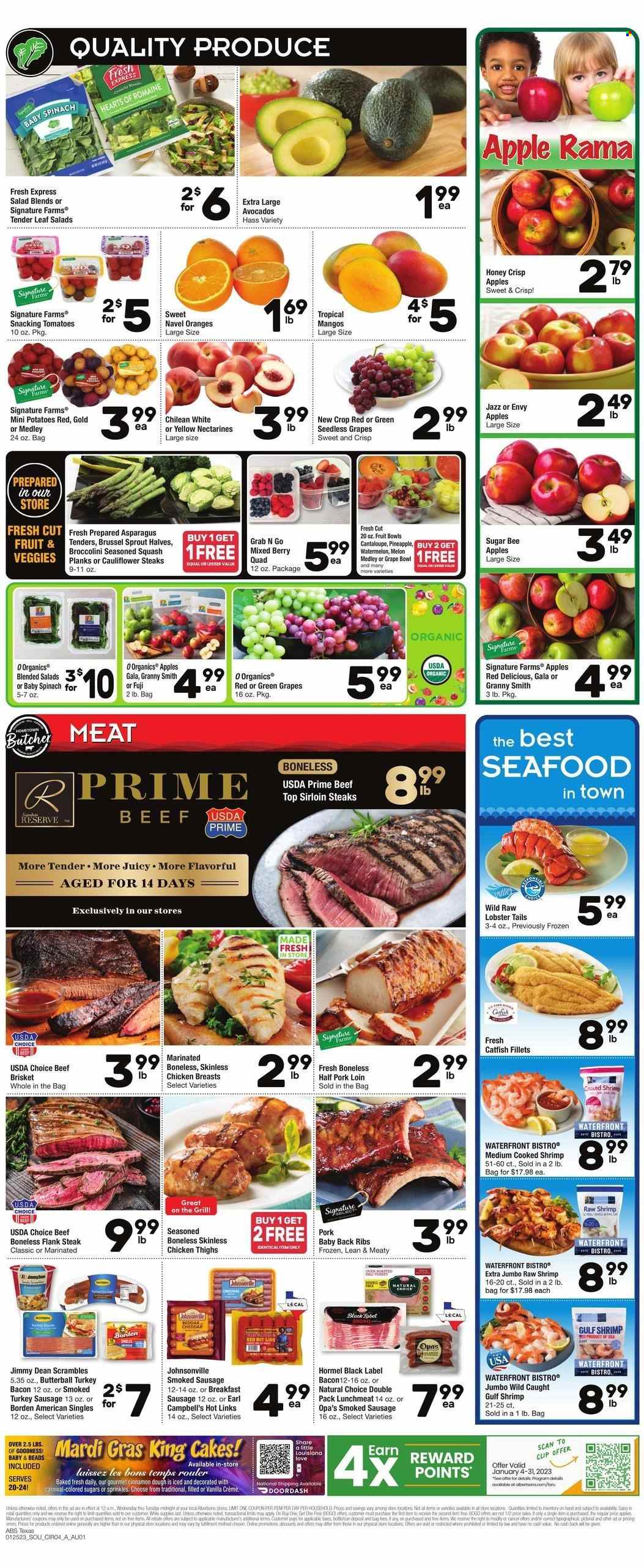 Albertsons ad - 01/25/2023 - 01/31/2023. Page 4