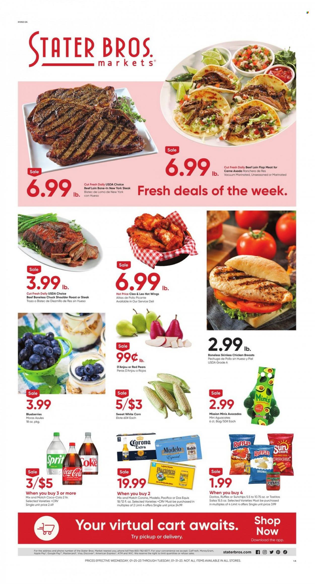 Stater Bros. ad - 01/25/2023 - 01/31/2023. Page 1